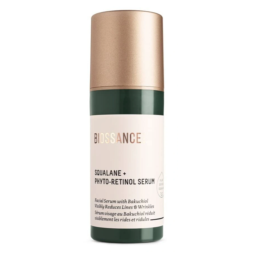 A skin care product called "Biossance" that contains Squalane and Phyto-Retinol or Alt-Retinols or Retin-Alts