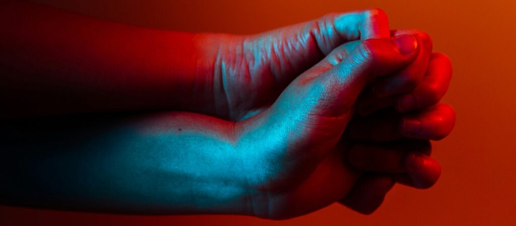 Hands in Infrared Light